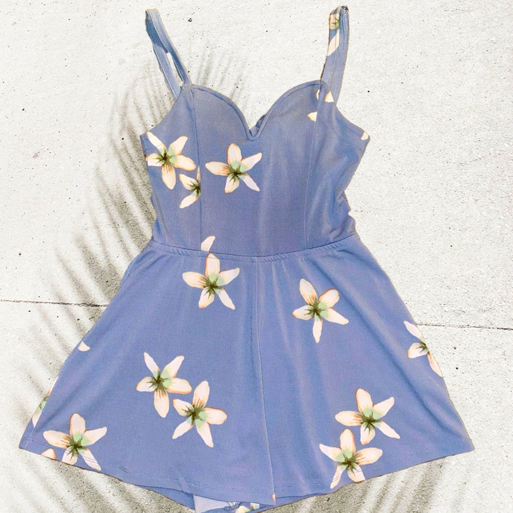 Aeropostale Floral Romper